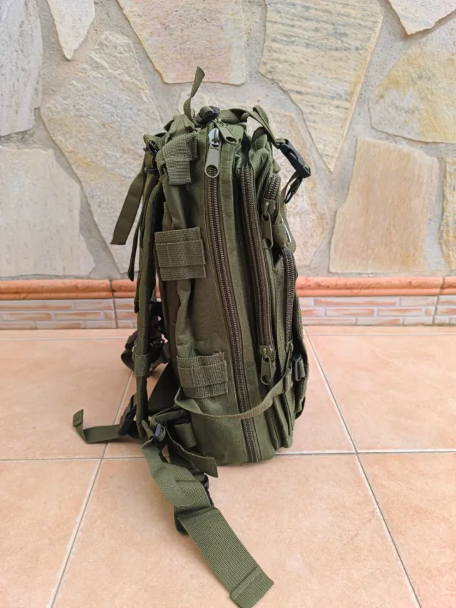 Mochila táctica verde oliva