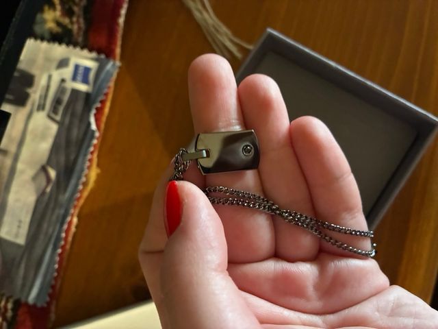 Collana uomo S'Agapõ acciaio