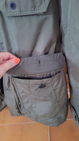 Abrigo Cazadora verde militar hombre Nueva
