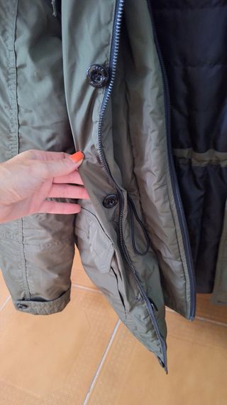 Abrigo Cazadora verde militar hombre Nueva