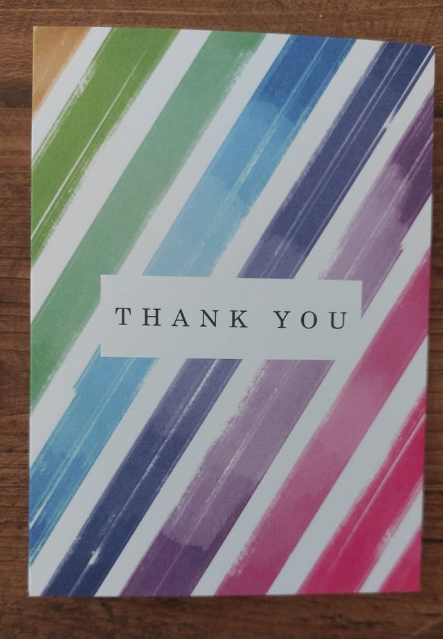 Pack Tarjetas Thank You (24 unid.)