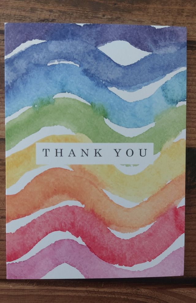 Pack Tarjetas Thank You (24 unid.)