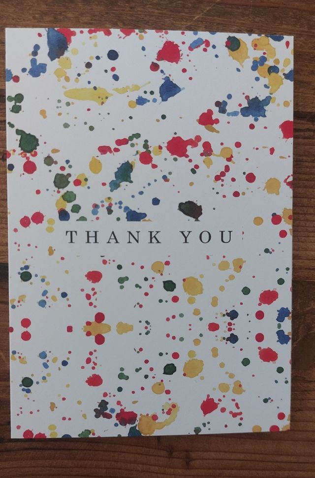 Pack Tarjetas Thank You (24 unid.)