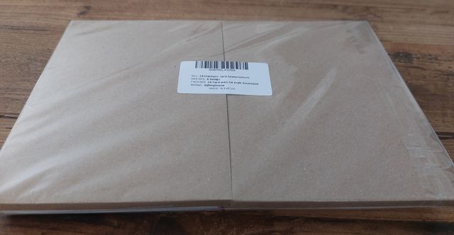 Pack Tarjetas Thank You (24 unid.)