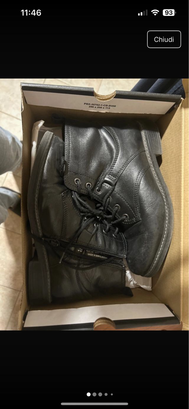 Stivaletti pelle neri