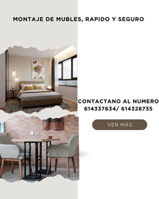 Montador de  muebles e  instalaciones eléctricos 
