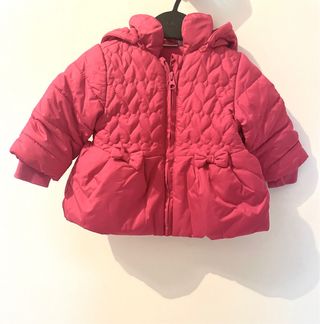 Piumino rosa bimba - 9 mesi