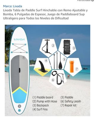 Tabla Paddle Surf hinchable LIVADA