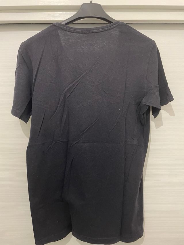 T-shirt nera Colorful Standard Bershka tg.S