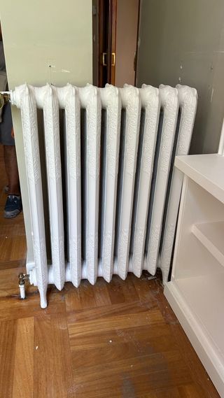 Radiador hierro fundido decorativo 8 elementos