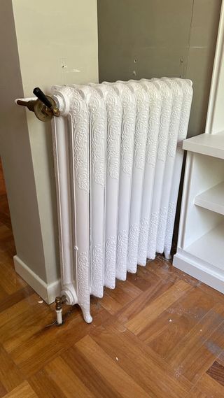 Radiador hierro fundido decorativo 8 elementos