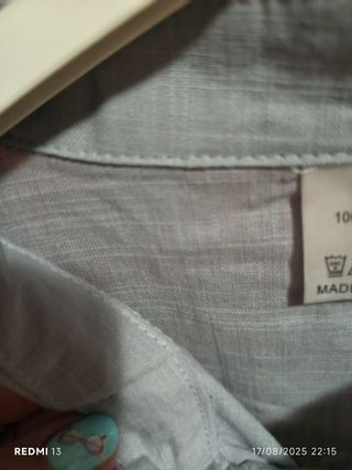 Camicia uomo  bottoni chiusura a maglietta
