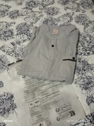 Camicia uomo  bottoni chiusura a maglietta