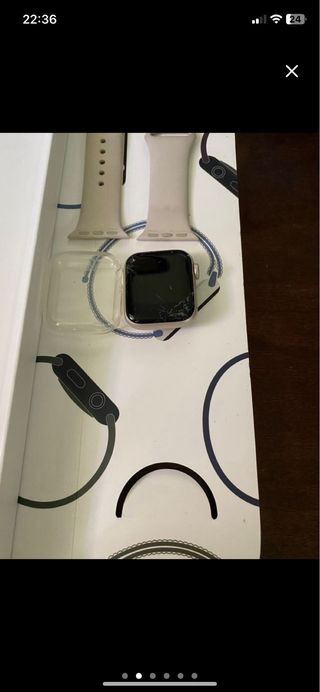 Apple Watch SE - Beige/Plata