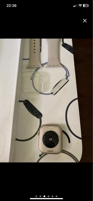 Apple Watch SE - Beige/Plata