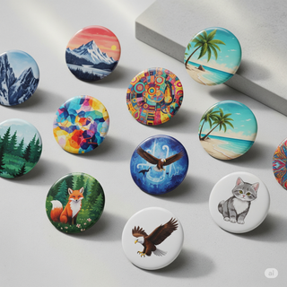 Imanes/Pines nevera: Personalizables 32mm