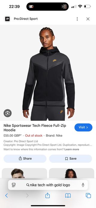Sudadera Nike Tech Fleece