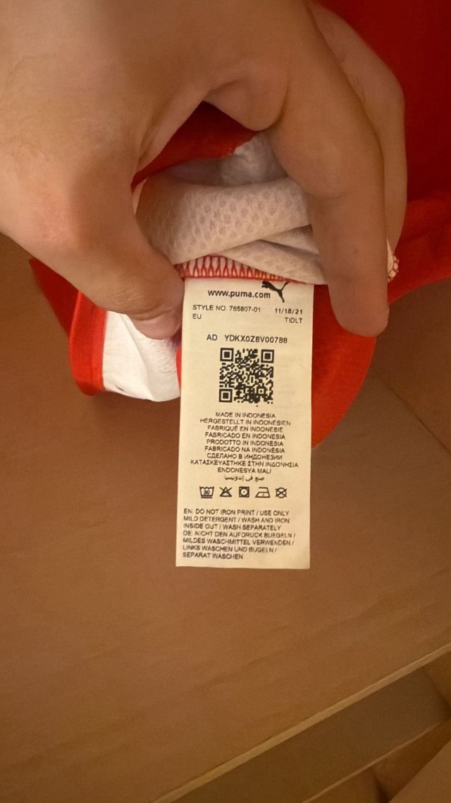 CamisetaMarruecos firmada