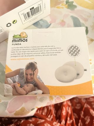 Cojín Mimos bebé - Almohada anti plagiocefalia