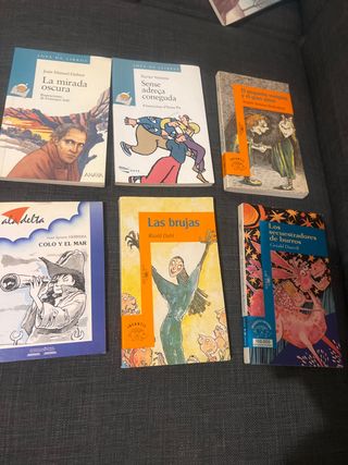 son 6 libros en catalan y español nuevos 