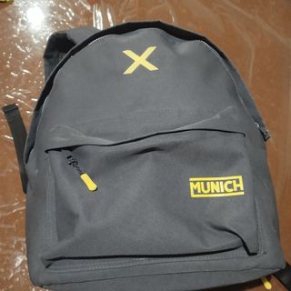 Mochila Munich gris-amarilla