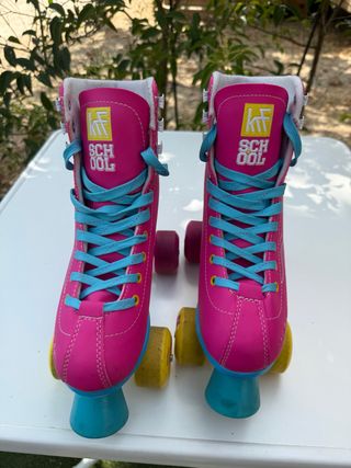 Patines infantiles rosas 