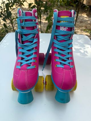 Patines infantiles rosas 