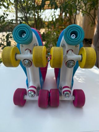 Patines infantiles rosas 