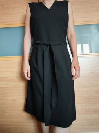 Vestido negro Roberto Verino