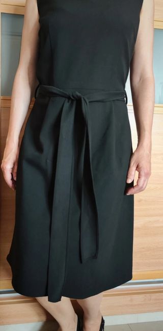 Vestido negro Roberto Verino