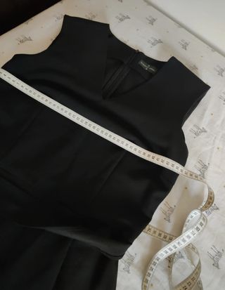 Vestido negro Roberto Verino