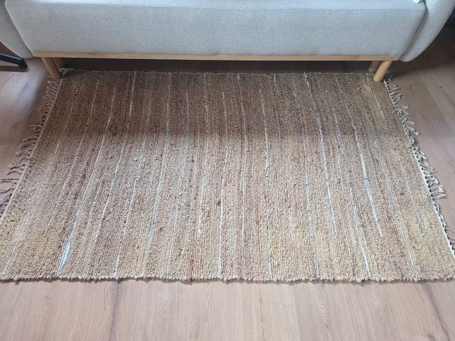 Alfombra yute beige