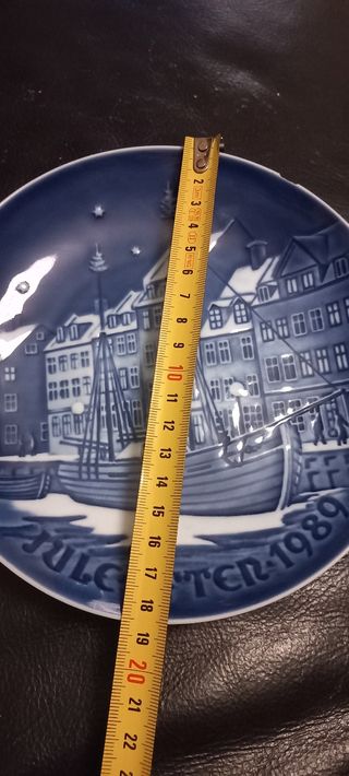 Piatto Natale Bing & Grondahl 1989