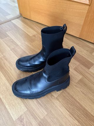 Botines negros - Piel