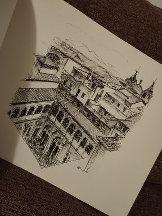 San Sebastián en dibujos de Eladio Jimeno