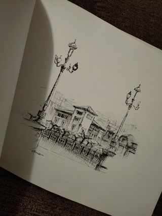 San Sebastián en dibujos de Eladio Jimeno