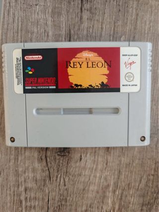 El Rey León - Super Nintendo PAL
