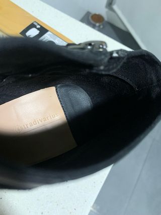 Botines negros tacón alto