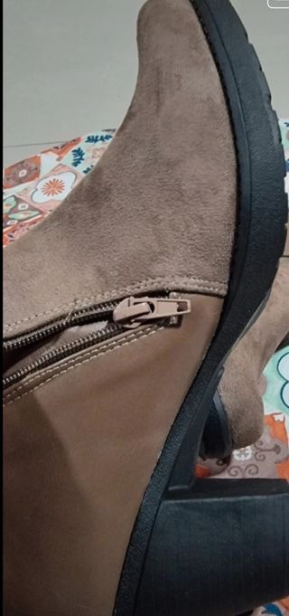 Botines mujer marrón -talla 41 nuevas