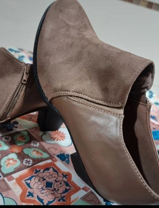 Botines mujer marrón -talla 41 nuevas
