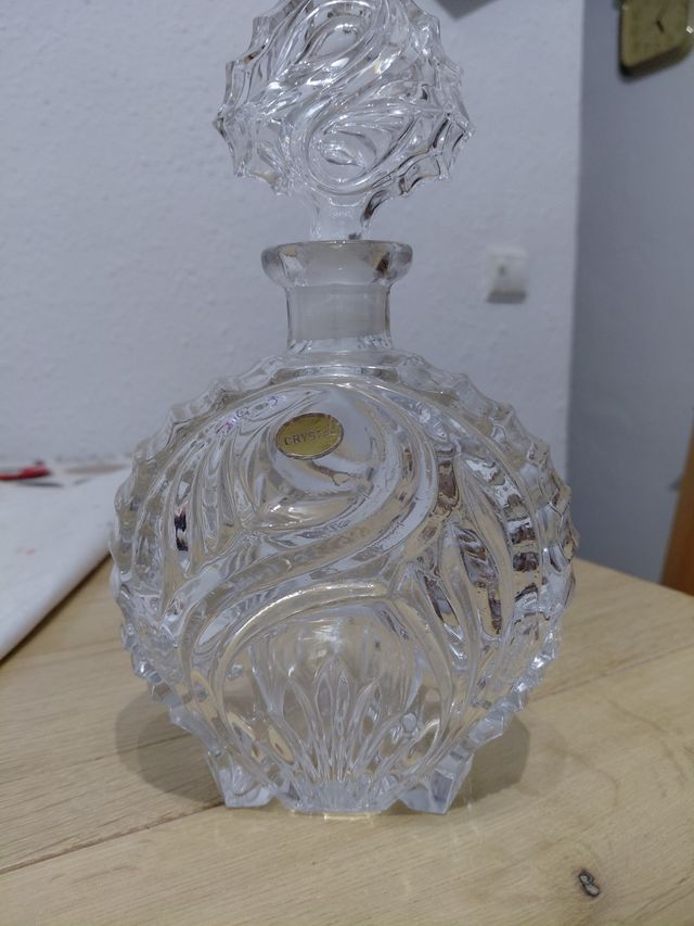 Bottiglia di vetro vintage