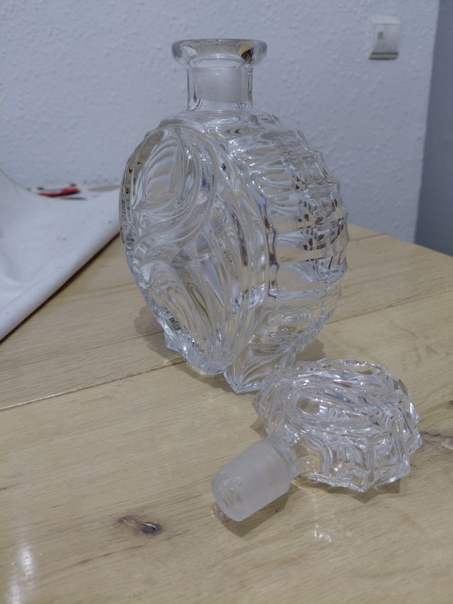 Bottiglia di vetro vintage