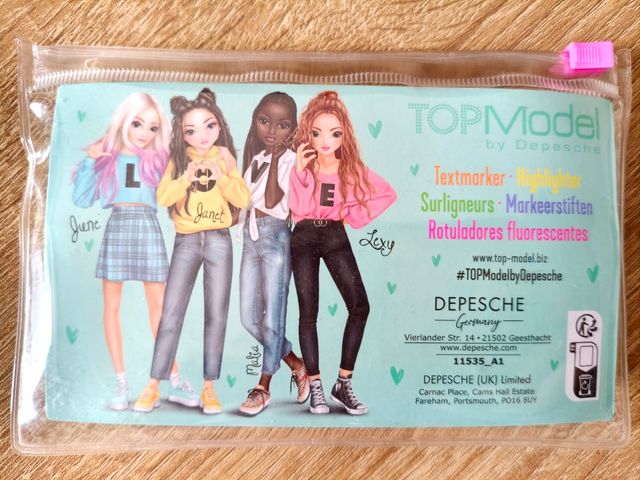 Mini Subrayadores "Love" TOP Model (4 unidades)