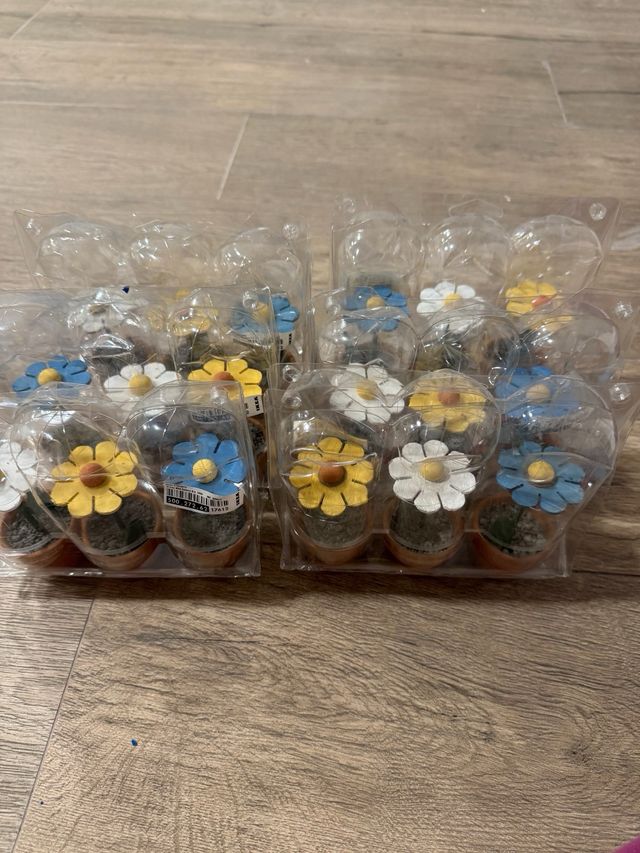 3 Flores madera IKEA