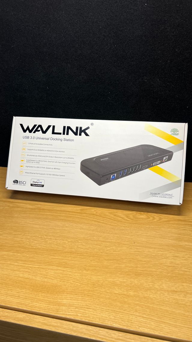 Base WAVLINK USB 3.0 WL-UG39DK4