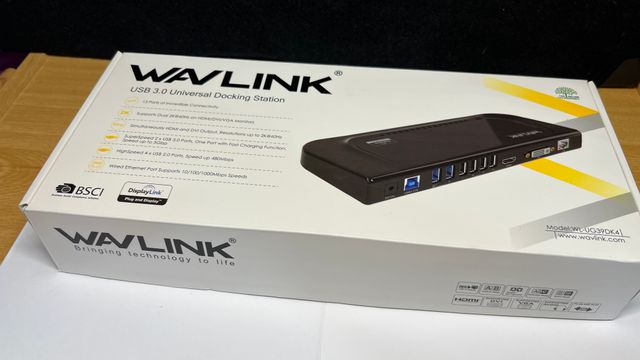 Base WAVLINK USB 3.0 WL-UG39DK4