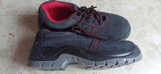 Zapatos seguridad punta acero talla 36
