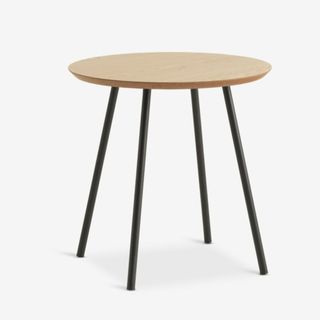 Mesa redonda madera-metal