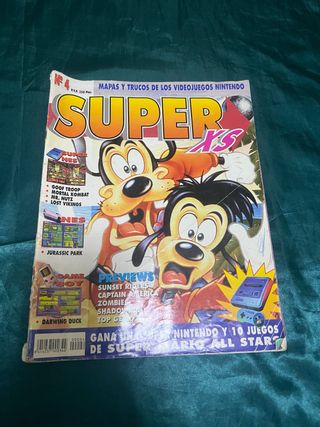 Revista antigua Super Xs, nunero 4