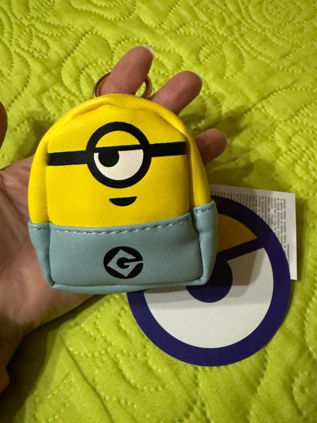Portachiavi Minions - Portafoglio Portamonete new